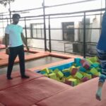 Maya Sundarakrishnan Instagram – Front somersault after 3 years . 💪🏻And I was super glad that I landed perfectly . 
It was an awesome session . 
Thanks for pushing me to do it @parkourpaiyan .

#swipe⬅️ #coachrocks #gymnast4life #fitnesslove