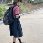 Nabha Natesh Instagram - Back to school for #solobrathukesobetter 🥶🥶🥶🥶pah how excited do I look ???!!! 😛 Oh btw have u seen it in the theatres yet !!!I #sbsbblockbuster #solobrathukesobetter #celebratingcinema