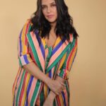 Neha Dhupia Instagram - Love your tribe … love your pride♥️ 🌈 . . . . . . . . . In @kshitijjalori @curiocottagejewelry Styled by @ayeshakhanna20 Muah @mitavaswani 📸 @nikhilmantri_