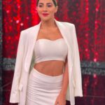 Nikki Tamboli Instagram - Much like white, I'm a classic🤍 . . . . . . #nikkitamboli #white #love #glam #classic