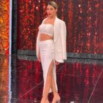 Nikki Tamboli Instagram - Much like white, I'm a classic🤍 . . . . . . #nikkitamboli #white #love #glam #classic