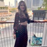Nikki Tamboli Instagram - Polka dots are the perfect accessory 🥰 Dubai, UAE