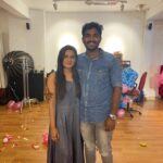 Raveena Daha Instagram - A surprise visit from most unexpected person at most unexpected time🥺😍@capt.deepak_raja . Thanks for making my day memorable darling💚 You are the best thing ever happened 🥺✨ Can we please stay forever ♾️? . Get to know what happened on my birthday Vlog out now ! (Link in story and bio) #raveena #raveenadaha #deepakraja #deepu #darling