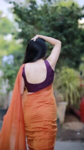Sadha Instagram - 🧡🧡🧡 

🎥 @junnuphotography__ 

#sadaa #reelitfeelit #reelsinstagram #instagood #saree #reelsvideo #reelsindia