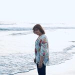 Sanusha Instagram - You look out into the water; The waves make the most beautiful sound. A place you find peace and comfort, Walking hand in hand and looking around. ft @sanusha_sanuuu series (1-6) . . . . . . . #portraitphotography #portrait #portrait #beach #beachvibes #beachday #actresses #aesthetic #film #filmindustry #malayalam Kerala Kannur