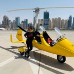 Sanya Malhotra Instagram – I believe I can flyyyyyy 🎤 🎶 with @skyhubdubai #gyrocopter #gyrocopterdubai Dubai, United Arab Emirates