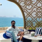 Shanthanu Bhagyaraj Instagram - 💙🤍 Burj Al Arab