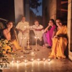Shivani Rajashekar Instagram - 9 Diyas and 9 mins to pray,to hope and to wish for good health for everyone in the world 🙏 #LightForIndia #stayhomestaysafe #indiafightscorona