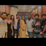 Shivani Rajashekar Instagram - All about last night 💕 #NenjukuNeethi 50 days celebrations✨ With the Dream team @udhay_stalin @arunraja_kamaraj @boney.kapoor @mynameisraahul @itstanya_official @aariarujunanactor @zeestudiosofficial @bayviewprojectsllp @romeopicturesoffl @sonylivindia