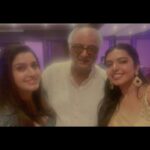 Shivani Rajashekar Instagram - All about last night 💕 #NenjukuNeethi 50 days celebrations✨ With the Dream team @udhay_stalin @arunraja_kamaraj @boney.kapoor @mynameisraahul @itstanya_official @aariarujunanactor @zeestudiosofficial @bayviewprojectsllp @romeopicturesoffl @sonylivindia