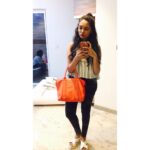 Smruthi Venkat Instagram - #halfuphalfdown