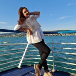 Sridevi Vijaykumar Instagram - Just be happy and a reason will come along 😀 #happymonday#togetherness#allthatmatters#holiday#cruise#cruiseship#water#zurich#switzerland#europe#travel#happymoments#love#timetogether#family