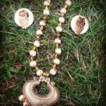 Swathishta Krishnan Instagram - Received this beautiful handcrafted gift from @gayathriarul . Thank you @gayathriarul for sending it across. ..i loved it totally..❤ Guys do check her page ..she has got some lovely collections and what you see you get it 😊 Can't wait to wear it for my saree...❤