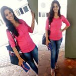 Swathishta Krishnan Instagram - #PINK😍