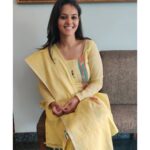Swathishta Krishnan Instagram - Happy 💛 💛💛 Holi . . . . . Film Nagar