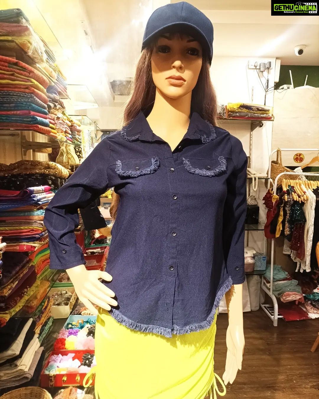 Womens Western Shirt ~ COTTON DENIM WESTERN