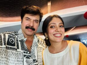Veena Nandhakumar Instagram - No caption required.
BLESSED😇❤️
@mammootty