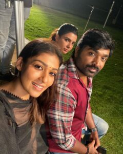 Vignesh Shivan Instagram - #KaathuVaakulaRenduKaadhal from Tomorrow! Wanted this film to come to theatres only to see you all enjoy the super skills of @actorvijaysethupathi as Rambo ! 
The always amazing #Nayanthara my thangam 😍🥰☺️ as #Kanmani & the sparkling Samantha @samantharuthprabhuoffl as #Khatija ! 

I would like to thank these actors for making my life so easy in making this film !! 

The energy on sets when all of them were there is something I will miss !! The moments ! This experience will stay wit me for a long time ! 

Enjoy them in theatres nearby ! 

Give your Love to #KRK #Kanmani #Rambo #Khatija #kaathuvaakularendukaadhal !! 

Godbless 😇😇😇