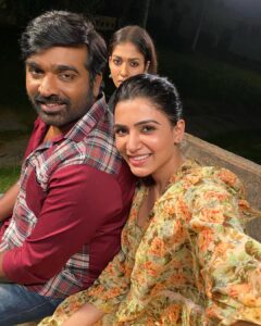 Vignesh Shivan Instagram - #KaathuVaakulaRenduKaadhal from Tomorrow! Wanted this film to come to theatres only to see you all enjoy the super skills of @actorvijaysethupathi as Rambo ! 
The always amazing #Nayanthara my thangam 😍🥰☺️ as #Kanmani & the sparkling Samantha @samantharuthprabhuoffl as #Khatija ! 

I would like to thank these actors for making my life so easy in making this film !! 

The energy on sets when all of them were there is something I will miss !! The moments ! This experience will stay wit me for a long time ! 

Enjoy them in theatres nearby ! 

Give your Love to #KRK #Kanmani #Rambo #Khatija #kaathuvaakularendukaadhal !! 

Godbless 😇😇😇
