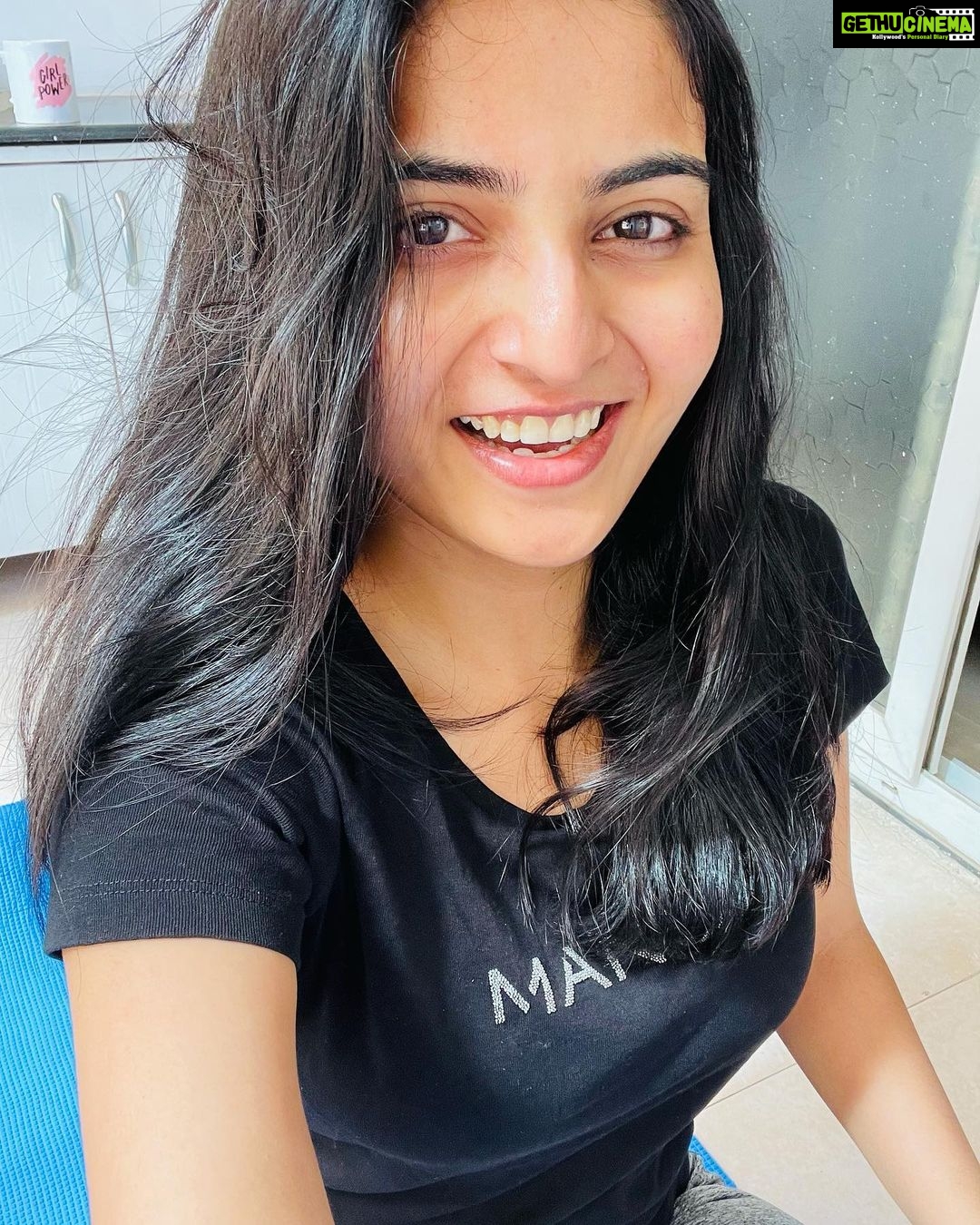Ananya Nagalla Instagram Post Workout Glow 😊 And Hello To The New 0992