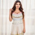 Anveshi Jain Instagram - 💝 Jumpsuit by - @papadontpreachbyshubhika Styled by - @artcantbebothered Jewllery- @swarovski Shot by - @sarathshetty India