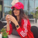Anveshi Jain Instagram - #skydiving #excitement #dubai Dubai United Arab Emirates