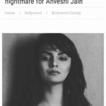 Anveshi Jain Instagram - Thank you @santabantapage for covering this ! That was “ 14 February 2014”. The point i am making here is - 1. Nobody gets Lucky . It’s about consistency. 2.Body doesn’t make you successful. otherwise i’d have been a success long ago. 3. We get too comforted playing victim. Self pity is such a soothing excuse for laziness. We can surely blame others for your failures ,but we are solely responsible for our own mistakes. If you are successful,everyone comes and take the credit of making you one.otherwise we know the harsh reality. Eventually it’s about how honest are we with ourselves? #bestrong #consistency #itsnotaboutme #itsaboutyou #onlyyou #dream #more #empowerment #achievement #power #morepowertoyou #iloveyou #anveshijain Mumbai, Maharashtra