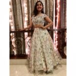 Ashnoor Kaur Instagram - Tradition is the illusion of permanence! #WhatIWore last night❤️ #WeddingSeason #Ethnic Styled by my lovely- @shrishtimunka @shailshricouture Outfit by - @akashidesignerstudio I #AshnoorStyleDiaries