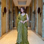 Ashnoor Kaur Instagram - Let the Indian-ness show🤍 . . . #WhatIWore #ashnoorstylediaries Styled by my lovely @nehaadhvikmahajan Wearing @neerusindia 📸 by mommaaaa @kauravneet79