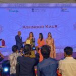 Ashnoor Kaur Instagram - Extremely honoured to be receiving this recognition from the @ministryofculturegoi at the 75th @amritmahotsav 💫 Grateful & blessed! #CulturalAmbassadors . . . . #75at75 #DilSeDesi #HarGharTiranga #MainBharatHu