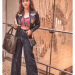 Ashnoor Kaur Instagram - Off to Delhi✈️ 1,2 or 3? Swipe to see my full airport look! #whatiwore #ashnoorstylediaries . . 📸 @gurmeetsingh0911 At The Airport