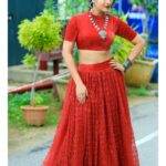 Bhanu Sri Mehra Instagram - Style is a reflection of your attitude and your personality ❤❤ Outfit by:@samathachowdari Pc:@they_call_me_keshu #redlover #red #tollywoodactress #actorlife #southindianactress #bhanusree #bhanusree🔥❤️
