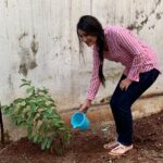 Bhanu Sri Mehra Instagram - Accepted #greenindiachallenge frm @MPsantoshtrs Garu planted 3 saplings & now invite @rojaselvamani @jabardasth_getup_srinu @priyaartist @jabardasth_avinash #chamkchandra to plant 3 trees & invite 3 to continue the chain. Congratulations @MPsantoshtrs Garu for taking this great initiative. #HaraHaiToBharaHai thank you so much @vamshireddy_gudi