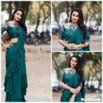 Bhanu Sri Mehra Instagram - Wishing you a happy ugadi all of you 😊 styling dhiyuu😘 Photography:sai @divya_varun_official