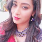 Bhanu Sri Mehra Instagram - Zee tv ugadi sambaralu 😍😘