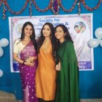 Bhanu Sri Mehra Instagram - Happy faces @lasyamanjunath @yashmigowda @zeetelugu #superqueen #ngo #bhanusree🔥❤️ #hybridpilla