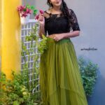 Bhanu Sri Mehra Instagram - The moon 🌙 and the stars 🌟 don't glow as bright as your eyes ✨ your extremely beautiful 🦋 📸:@saicharanthejareddyphotography Outfit:@divya_varun_offical #bhanusree🔥❤️ #hybridpilla #shine #glow #beautiful #girl #busylife #peace