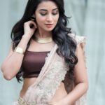 Bhanu Sri Mehra Instagram - Everybody wants to be a Dimond but very few are willing to get out 🤎 Outfit:@divya_varun_offical 📸:@saicharanthejareddyphotography * * * #tollywoodactress #lovestyle #newpost #bhanusree🔥❤️
