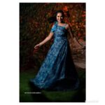 Hari Teja Instagram - She remembered who she was and the game changed ...💪🏻 Wearing @gaurinaidu for today’s Super singer..🦋🌸🌺 Beautifully captured by @whoisindrasena 🍁 makeup & hair. : @fairies_and_brides 💐