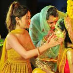 Jannat Zubair Rahmani Instagram – Bridesmaid for a day but a friend for life 💛 @stylebyavani 💛

Wearing – @janmaakshar Indore, India