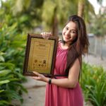 Jannat Zubair Rahmani Instagram - Thank you FMBAF GLOBAL EXCELLENCE AWARDS 2019 for giving me the ‘MOST POPULAR TEENAGE FACE OF INDIA’s Award!❤️ This means so much to me! I’m sorry for not making it to the awards night and receiving it personally but @ayaanzubair_12 thank you baby for taking the award for me!❤️ and of course my extended fam I love you all #blessedchild 📸 @famousfaces.india