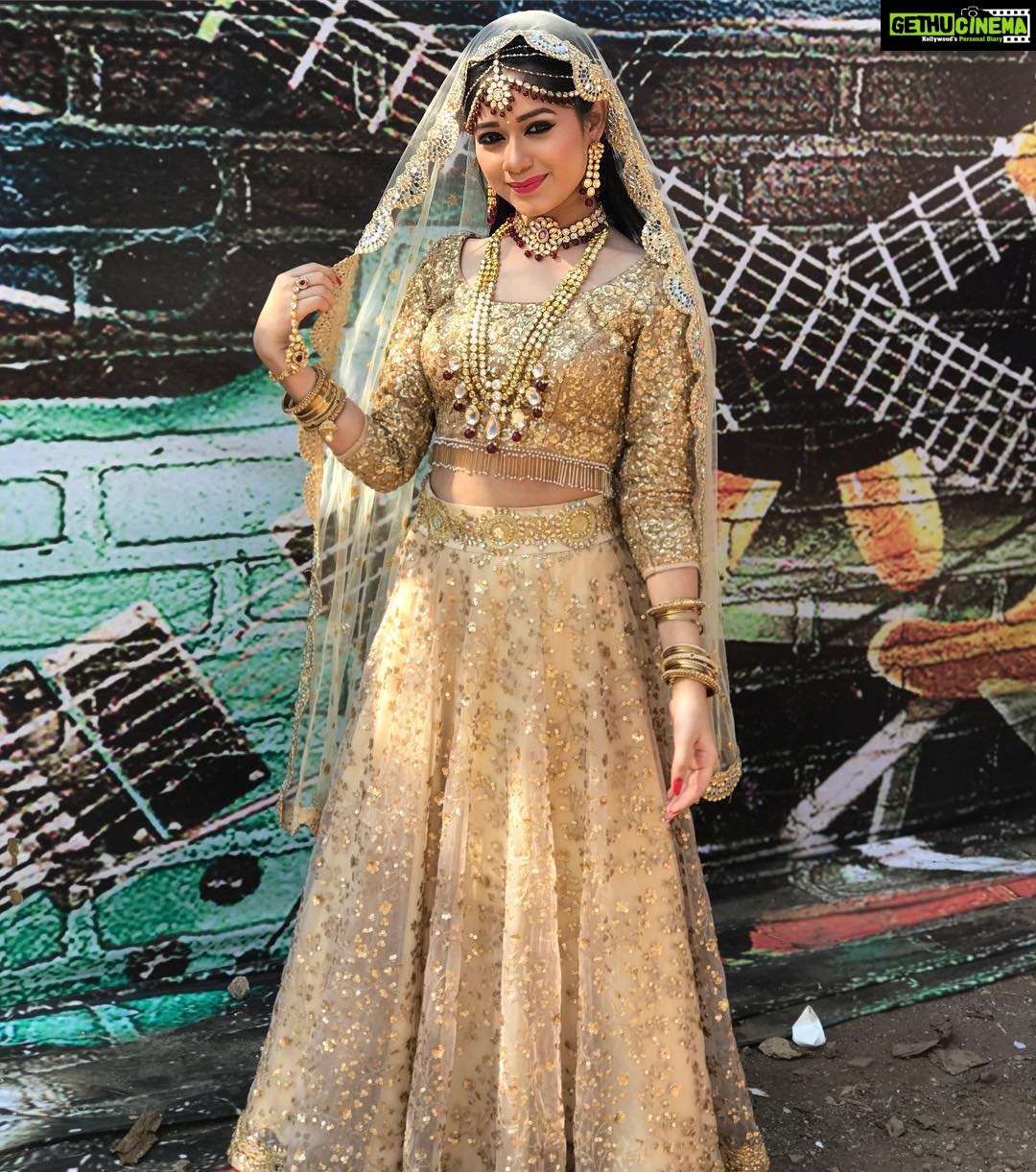 Jannat Zubair is busy promoting 'Kulche Chole', got her bo*ld photoshoot  done wearing a transparent lehenga - informalnewz