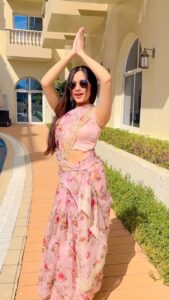 Jannat Zubair Rahmani Instagram - Saami saami 🤍 Dubai, United Arab Emiratesدبي