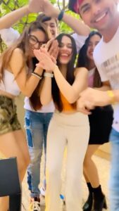 Jannat Zubair Rahmani Instagram - Ghetto 😂🧡