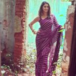 Kaniha Instagram - A day at work. Sometimes life doesn't present you with the best scenarios. But you gotta make the best outta what's there and keep going coz today doesn't repeat itself. Wearing this beautiful ruffle saree by @laagire #kdl #shoot #kaniha Trivandrum, India