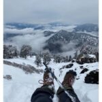 Samyuktha Menon Instagram - 21st feb 2020 . Mahashivaratri . It’s been few days since I had been travelling. Unplanned journey , as always. One of the best synchronised moment I had in my life . I could be at Tunganath , World’s highest Shiva Temple on the Mahashivaratri day. It started snowing heavily on 21st morning , temperature was dropping down steadily . As I was heading up I could see people going down the trail without completing the trek and warning me "mausam kharaab hai " . Giving up is not my thing and so strong was my Tapasya , very very strong enough to fulfill my wish . The first sight of the destination gave me tears. It wasn’t an adventure . But a pure desire . To travel, to seek , to evolve . Thanks to my trek leader , who was with me in this amazing journey and for clicking these frozen memories even in that bad weather . Tunganath - तुङ्गनाथ