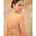 Sandeepa Dhar Instagram - Sorry if I looked interested . I’m Not. ————————————————————————Outfit @izzumimehta Jewelry @aquamarine_jewellery Makeup : @shawnsmakeovers 📸 @krishnaperla