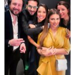 Shama Sikander Instagram - What an Amazing show @niveditasaboocouture Loved Loved Loved the collection and Loved meeting some amazing friends after so long #PuneTimesFashionWeek @Punetimesonline @niveditasaboocouture @thenitinmirani @aartie_miranni @jamesmilliron . . . #PuneTimesFashionWeek #PunefashionWeek #Amazing #show #Friends #meetingafterlongtime #fun #enjoy #happymood #jamsham #shamasikander Mumbai, Maharashtra