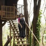 Swasika Instagram - I love staycations and love spending it along greenery and calmness. @ecogardensresort is one such beautiful place. Especially the huts with full green background. Each spot in the resort gives you an aura of freshness from day to night . Not many places have the facility of a Tree house, but here their tree house rooms were my favourite. Also to mention, their food was delicious and their staffs was very courteous and pleasing. Thank you @ecogardensresort for giving me a beautiful stay at your resort . #ecogardensresort #cheruthuruthy #staycation #familytime #nature #closetonature #swasika #swasikavj @thomasveekay photography