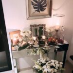 Tara Sutaria Instagram - Saal Mubarak from us to you! This is our Navroze table, the objects collectively symbolise our existence on earth. Here’s to always living by good thoughts, good words and good deeds💖🌸✨